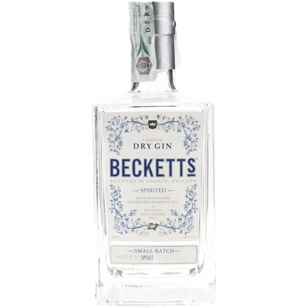 beckett's london dry gin spirited