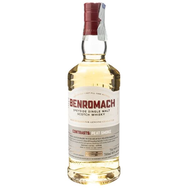 benromach speyside single malt scotch whisky peat smoke 2014