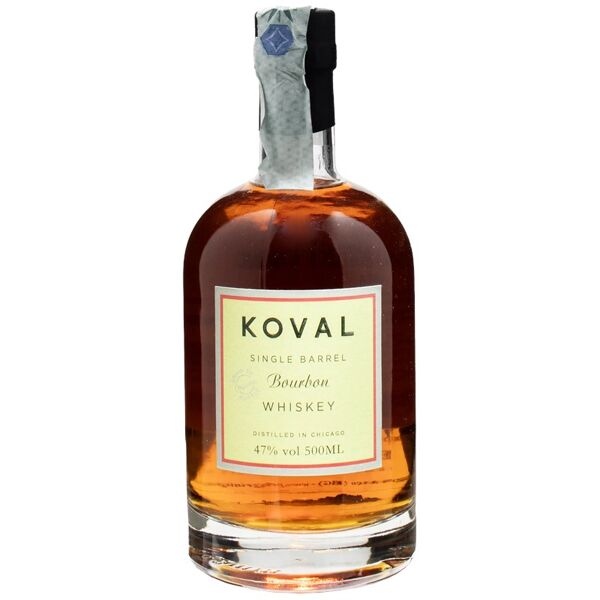 koval bourbon whiskey single barrel 0.5l