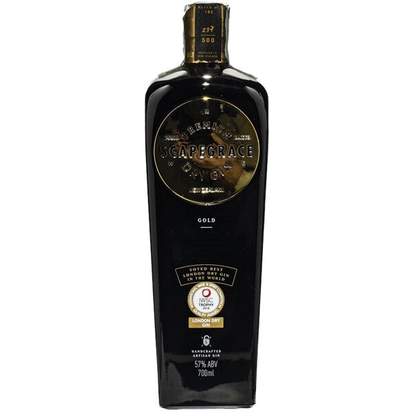 scapegrace gold premium dry gin