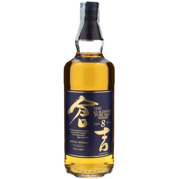 matsui distillery the kurayoshi whisky pure malt 8 anni 0,7l