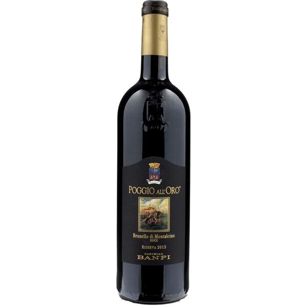 banfi brunello di montalcino poggio all'oro riserva 2015