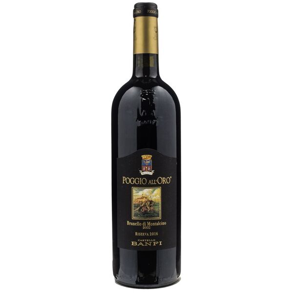 banfi brunello di montalcino poggio all'oro riserva 2016