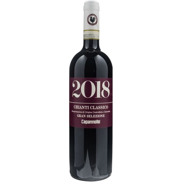 capannelle chianti classico gran selezione 2018