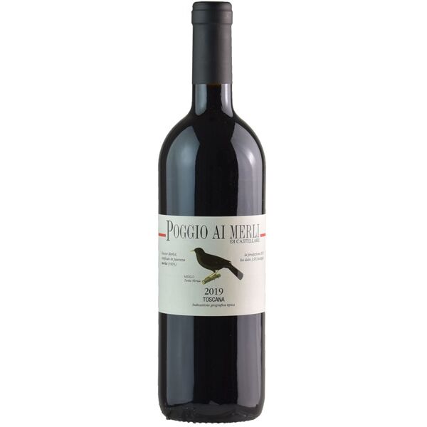 castellare di castellina merlot poggio ai merli 2019