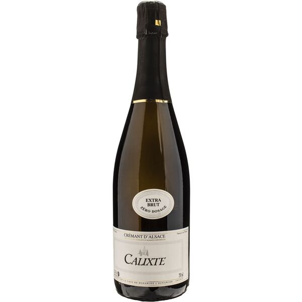 cave vinicole de hunawihr cave de hunawihr crémant d'alsace càlixte zero dosage extra brut