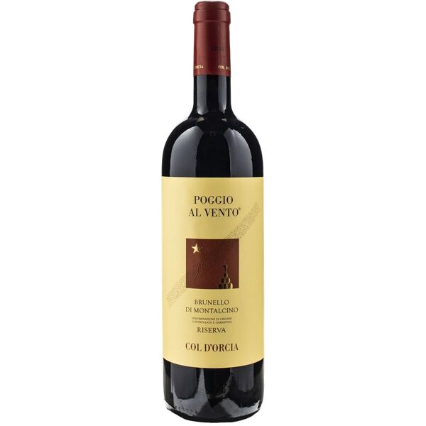 col d'orcia brunello di montalcino poggio al vento riserva 2016