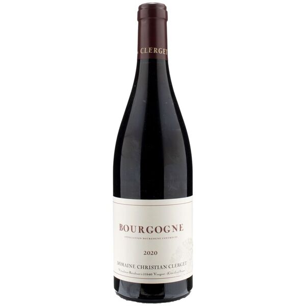 christian clerget domaine clerget bourgogne rouge 2020