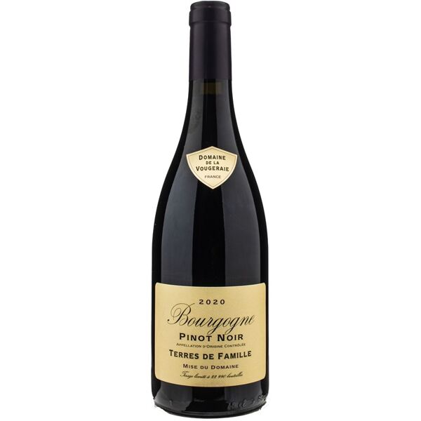 domaine de la vougeraie bourgogne pinot noir terres de famille 2020