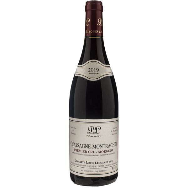 louis lequin domaine  et fils chassagne montrachet rouge 1er cru morgeot 2019