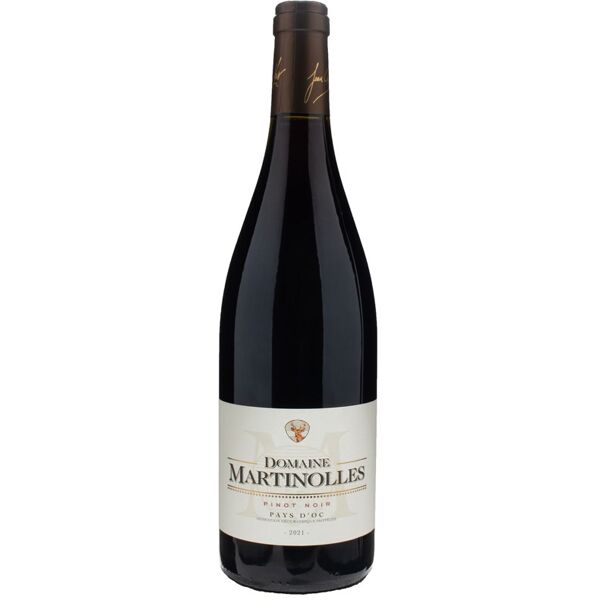 chateau martinolles domaine martinolles vin de pays d'oc pinot noir 2021