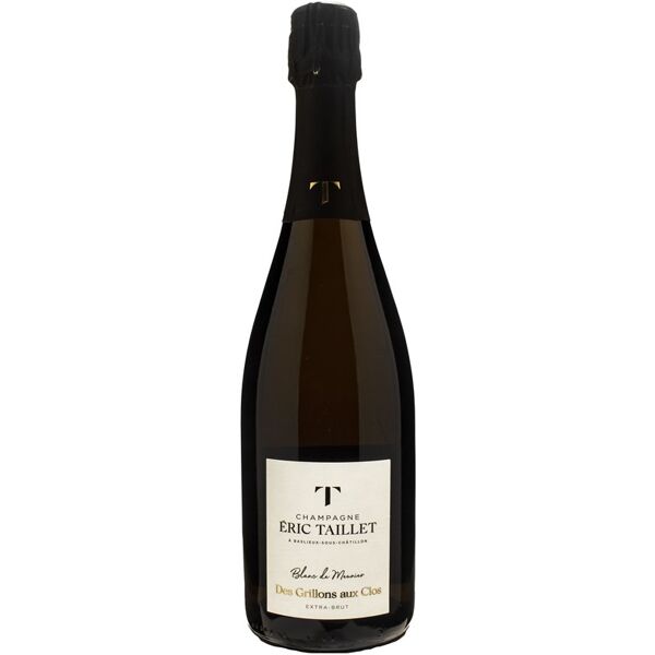 eric taillet champagne des grillons aux clos blanc de meunier extra brut