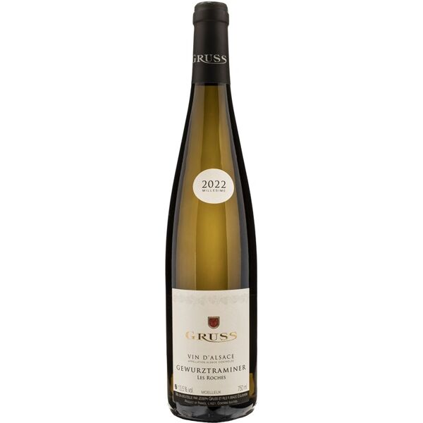 domaine gruss & fils gruss gewurztraminer les roches 2022