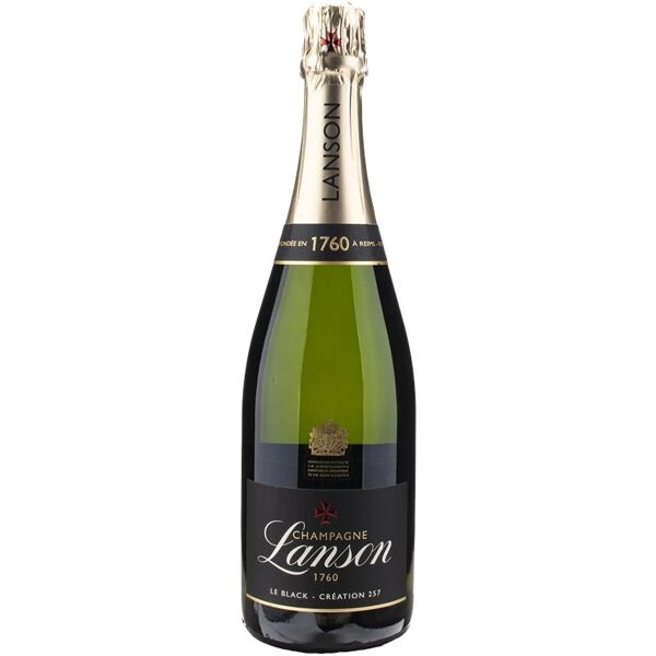 lanson champagne le black création 257 brut