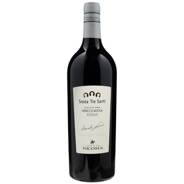 nicosia sosta tre santi nero d'avola riserva 2019