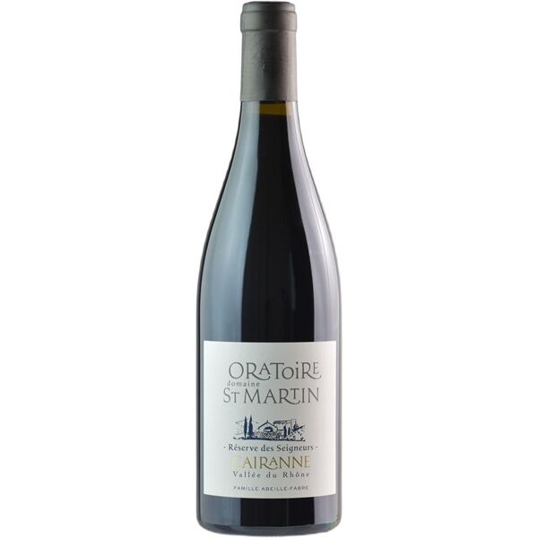 domaine oratoire st martin oratoire de saint martin cairanne reserve des seigneurs rouge 2020