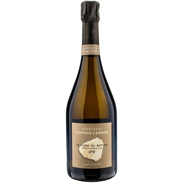 pertois-lebrun champagne grand cru blanc de blanc fond du bateau extra brut n°14