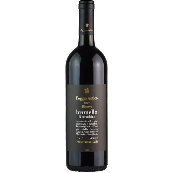 poggio antico brunello di montalcino riserva 2007