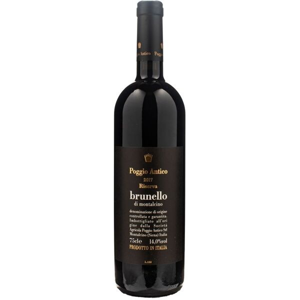 poggio antico brunello di montalcino riserva 2017