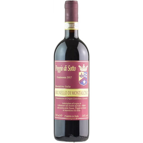 poggio di sotto brunello di montalcino 2017