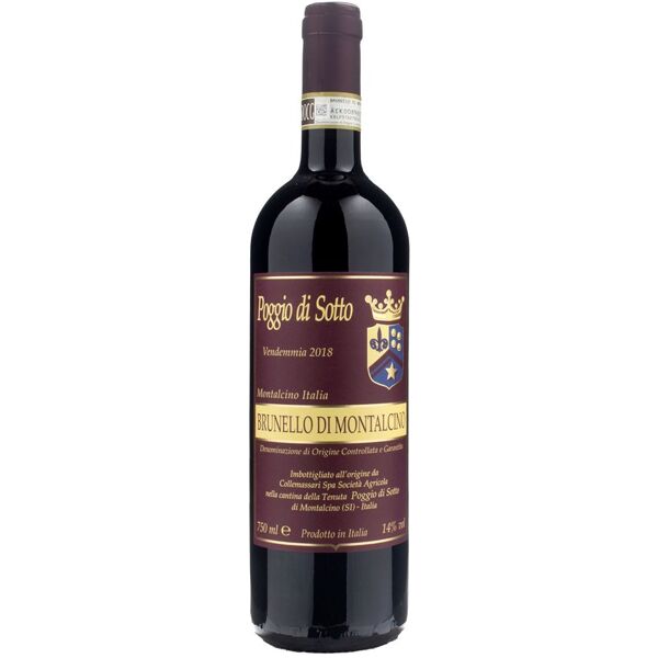 poggio di sotto brunello di montalcino 2018