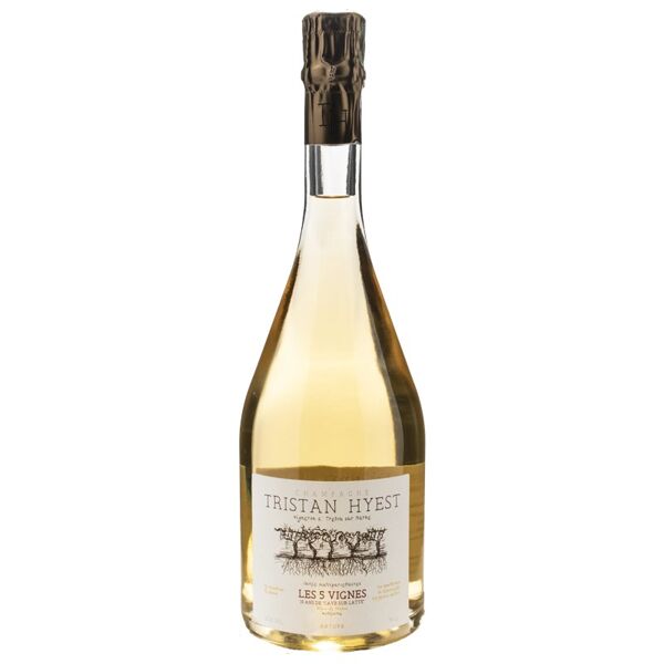 tristan hyest champagne les 5 vignes blanc de blancs nature millesime 2013