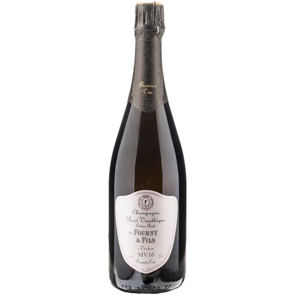 veuve fourny et fils veuve fourny champagne 1er cru rosé vinotheque mv16 extra brut 2016