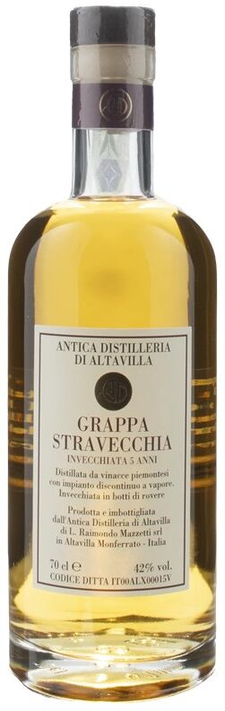 antica distilleria altavilla grappa stravecchia invecchiata 5 anni