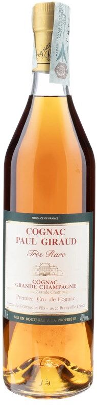 paul giraud premier cru de cognac grande champagne tres rare