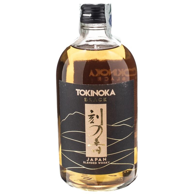 white oak distillery tokinoka black japan blended whisky 0.5l