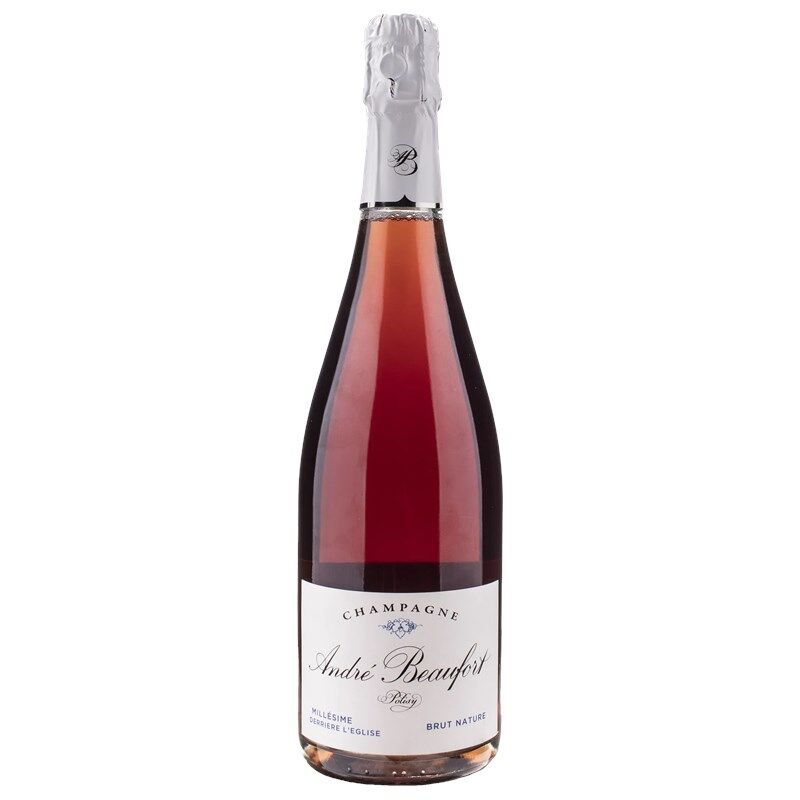 andre beaufort champagne polisy derriere l'eglise brut nature rosè 2011