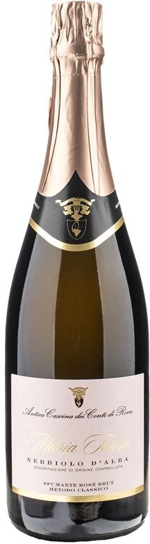 antica cascina dei conti di roero nebbiolo d'alba rosé maria teresa metodo classico brut 2020