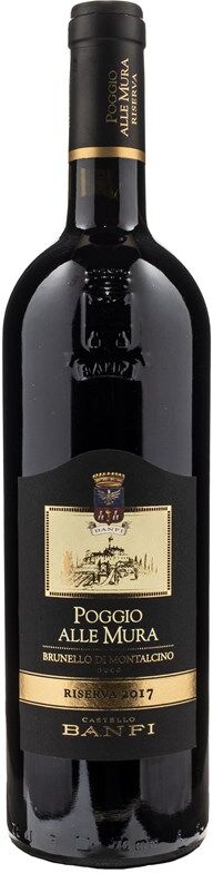 banfi castello  brunello di montalcino riserva poggio alle mura 2017