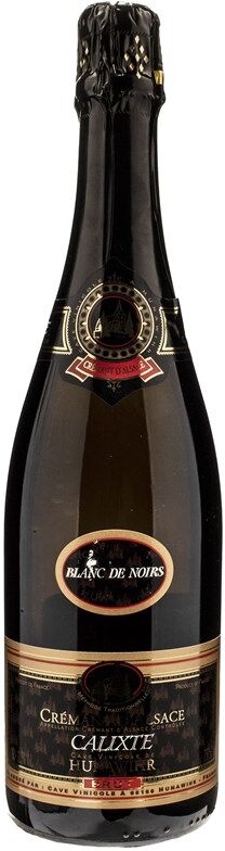 cave vinicole de hunawihr càlixte cremant d’alsace blanc de noirs brut