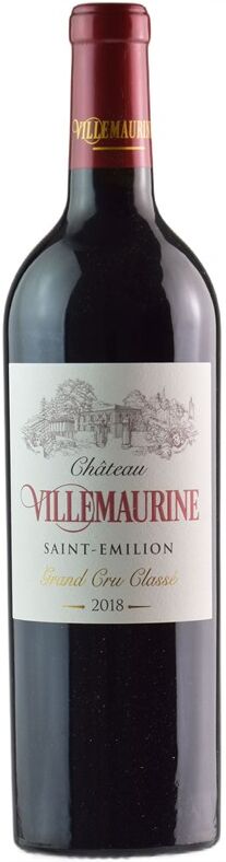 chateau villemaurine saint emilion grand cru classé 2018