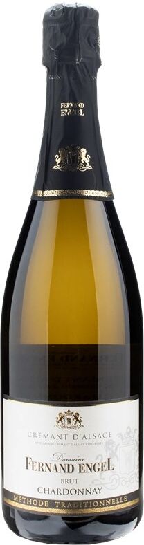 fernand engel domaine  cremant d'alsace chardonnay methode traditionnelle brut 2021