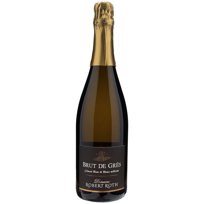 robert roth domaine  cremant d'alsace blanc de blancs brut de gres extra brut bio 2021