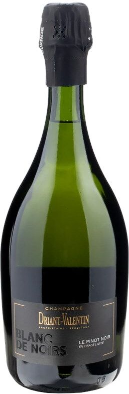 driant - valentin driant valentin champagne blanc de noirs le pinot noir brut