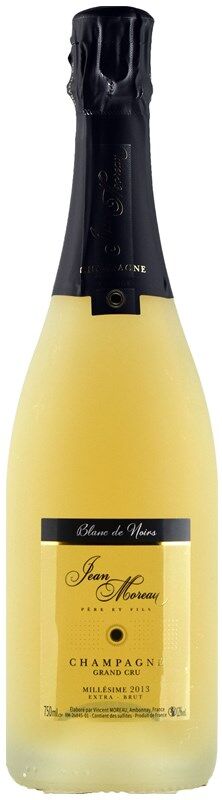 jean moreau père et fils jean moreau champagne grand cru blanc de noirs millesime extra brut 2013