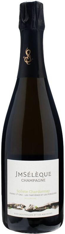 j-m seleque champagne jm seleque champagne soliste chardonnay pierry 1er cru les tartières et les porgeons extra brut 2018