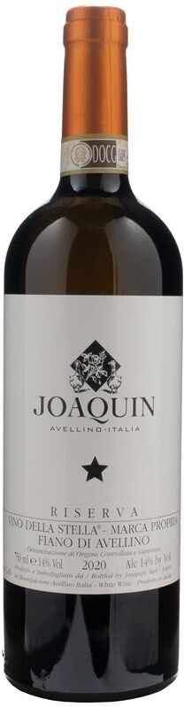 joaquin aziende agricole joaquin vino della stella riserva 2020