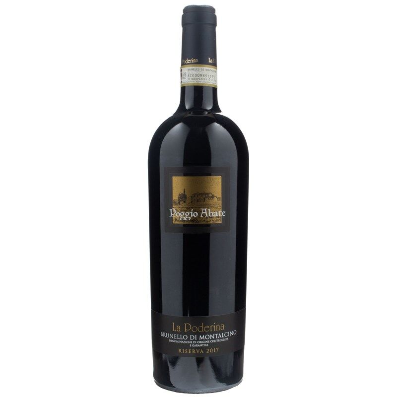 la poderina (tenute del cerro) la poderina brunello montalcino poggio abate riserva 2017