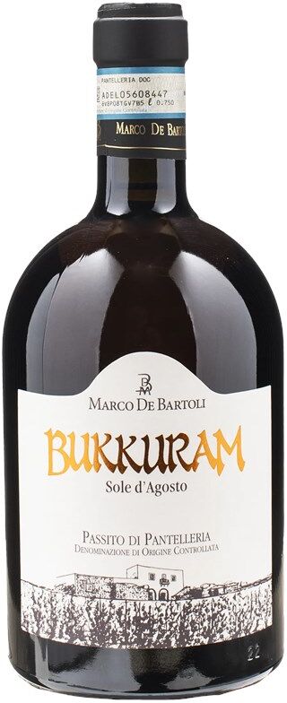 marco de bartoli bukkuram passito di pantelleria sole d'agosto 2022