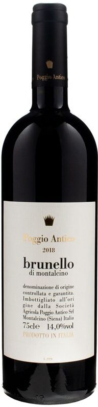 poggio antico brunello di montalcino 2018