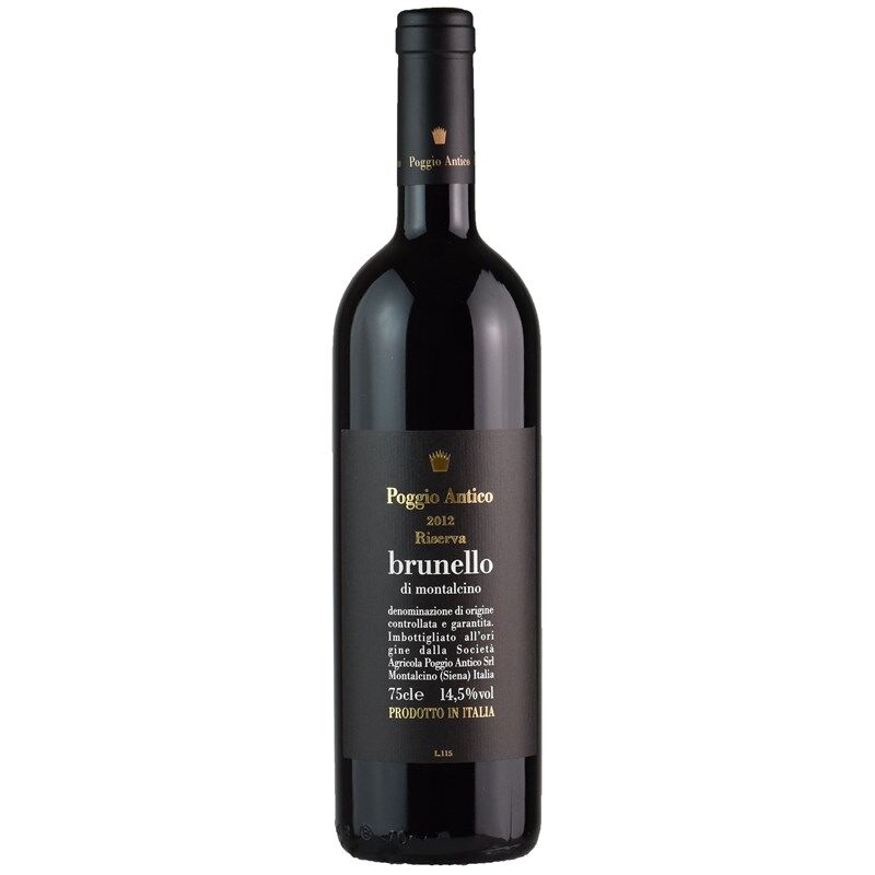 poggio antico brunello di montalcino riserva 2012