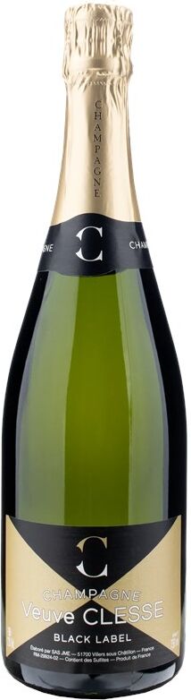 j. charpentier veuve clesse champagne black label brut