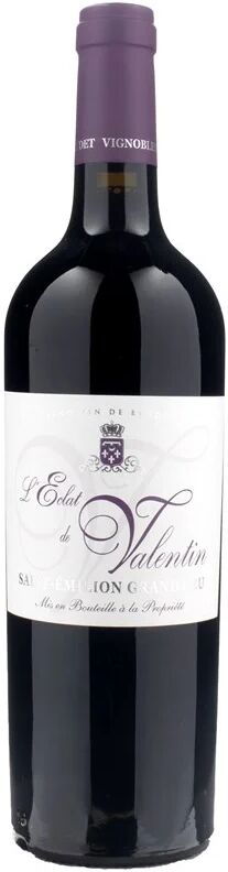 chateau leydet valentin vignobles leydet saint emilion grand cru l'eclat de valentin 2018