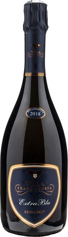 villa franciacorta extra blu extra brut millesimato 2018