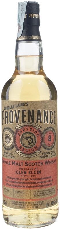 Douglas Laing & Co. Douglas Laing's Provenance Glen Elgin Scotch Whisky 2011 8 Anni