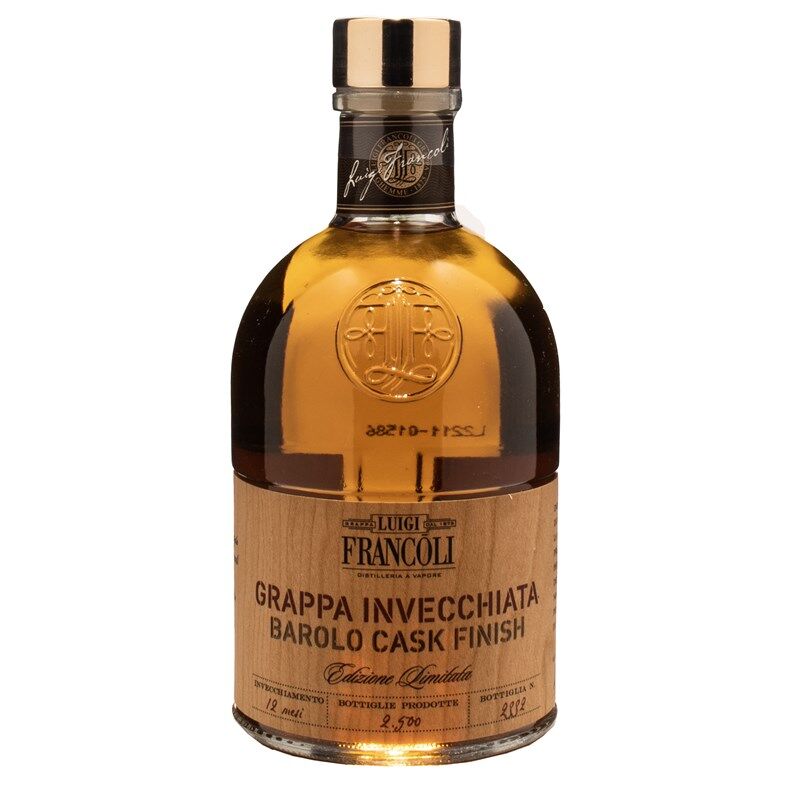 CasaFrancoli Luigi Francoli Grappa Invecchiata Barolo Cask Finish Edizione Limitata 0.5L